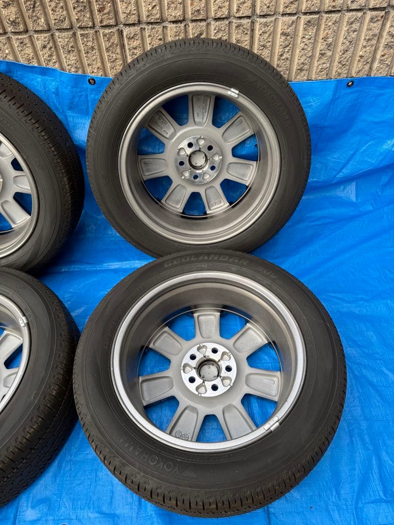 デリカD5 シャモニー　純正ホイール＆タイヤ4本セット【新車外し品】