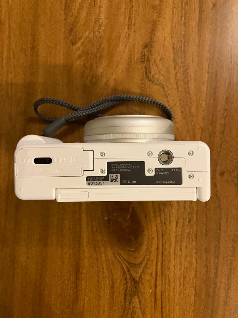 [超美品&保証書付き]SONY ZV-1F ホワイト コンパクトデジタルカメラ