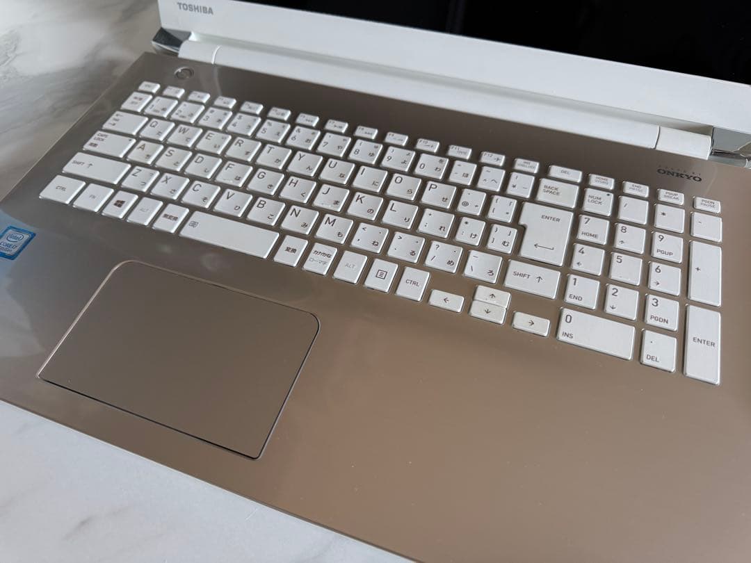 PT65DGP-RJA ノートパソコン dynabook サテンゴールド