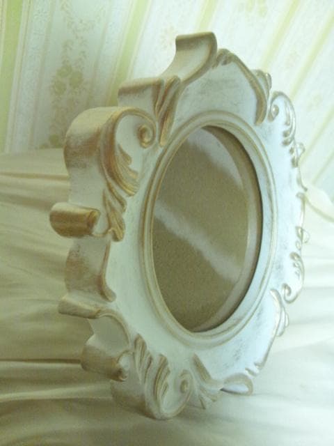 クラシカル フォトフレーム ＊ ホワイト ゴールド