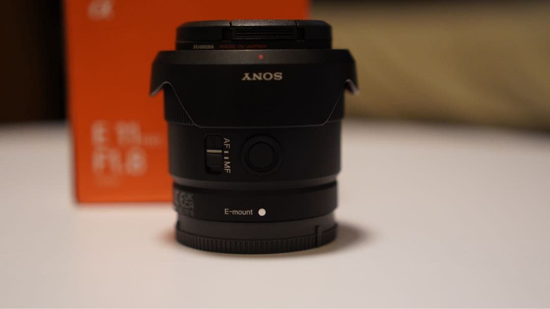 【保護フィルター付】SONY SEL11F18 / E 11mm F1.8単焦点