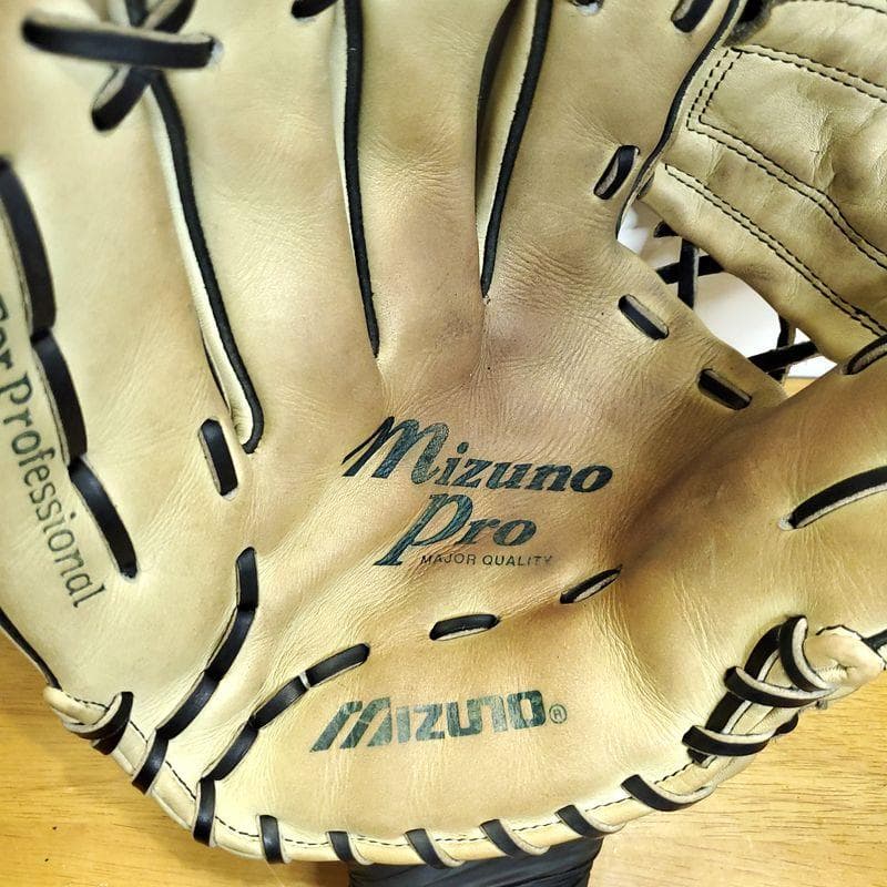 ミズノプロ NPB支給品 野口茂樹選手 MizunoPro 硬式グローブ