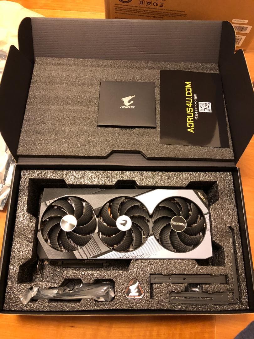 グラフィックボード・グラボ・ビデオカード AORUS RTX 4080 SUPER MASTER 16G
