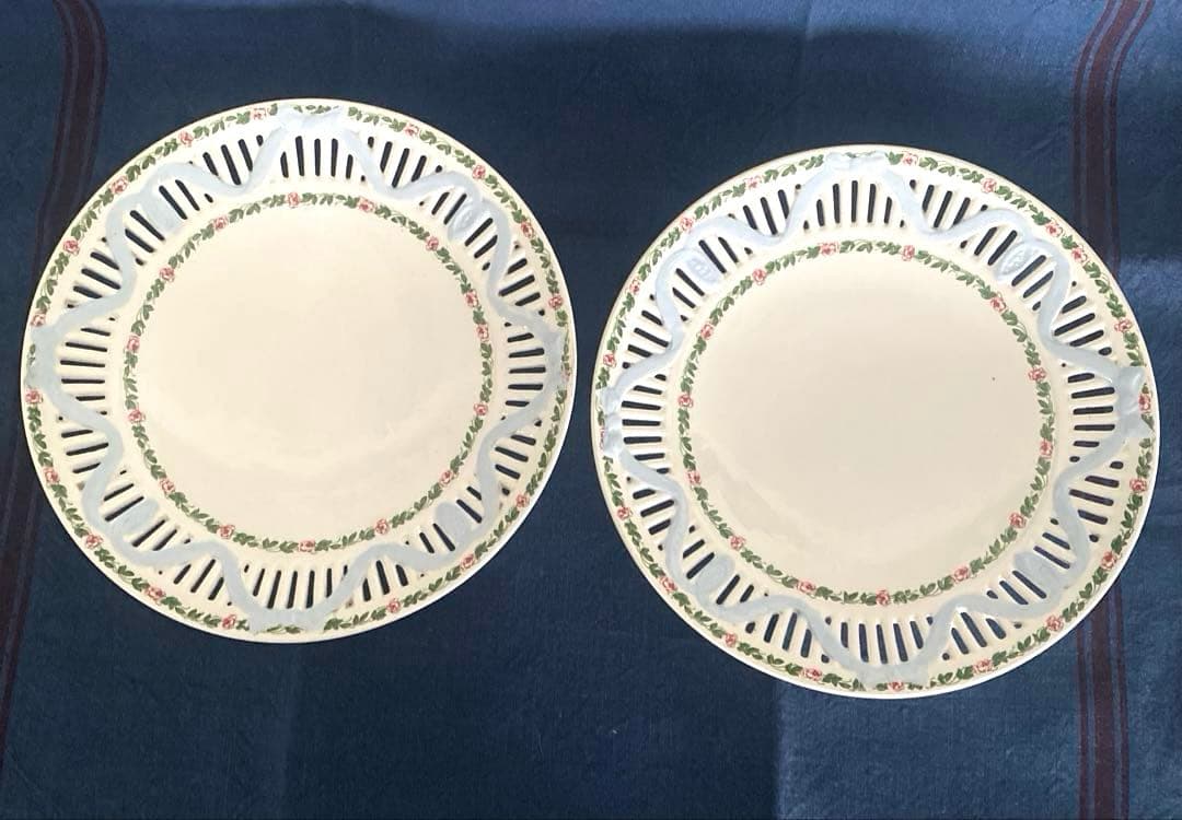 サルグミンヌ Sarregumines レース リボン　パニエプレート【B】レア