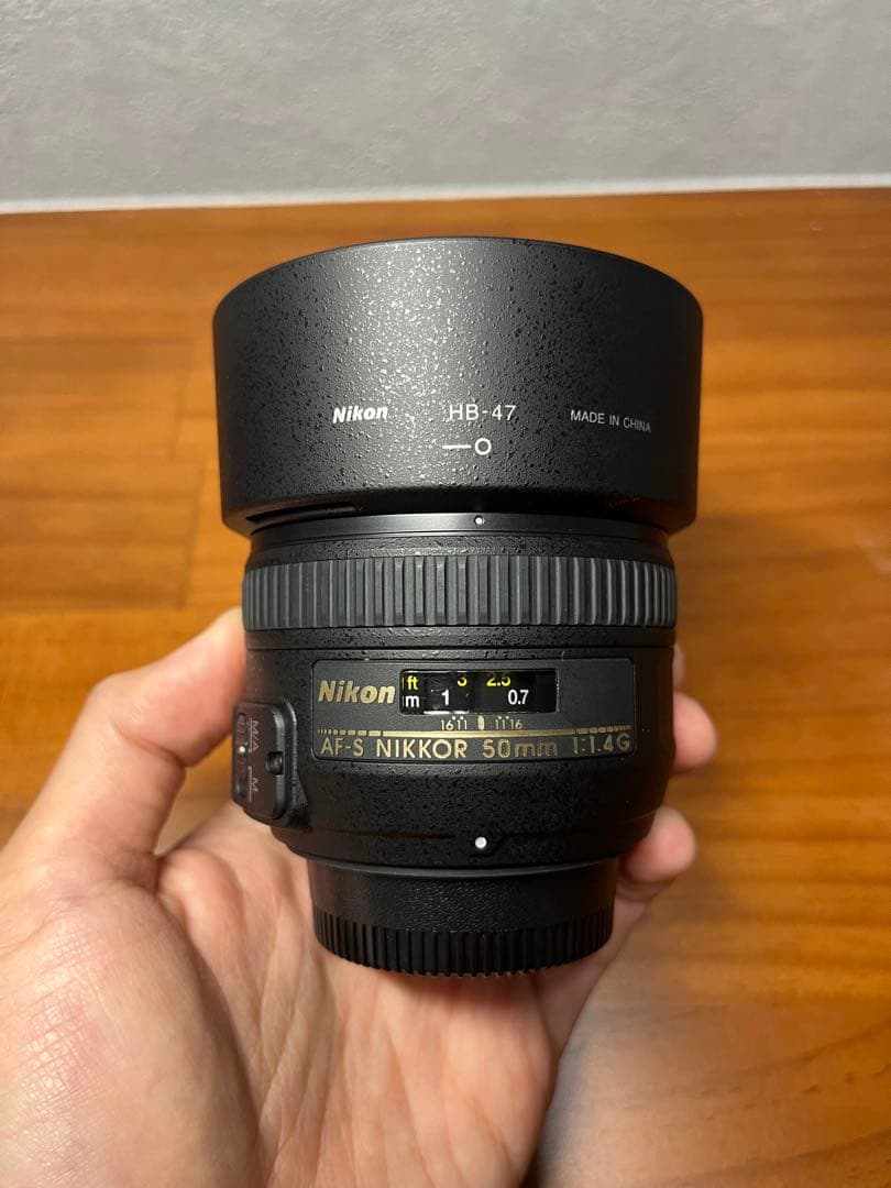 美品　Nikon AF-S 50mm f1.4 G 単焦点レンズ