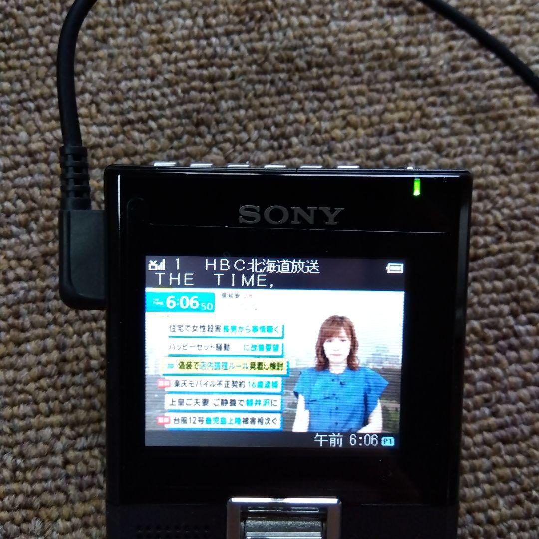 SONY ワンセグTV対応 FMステレオ/AMラジオ XDV-G200(B)