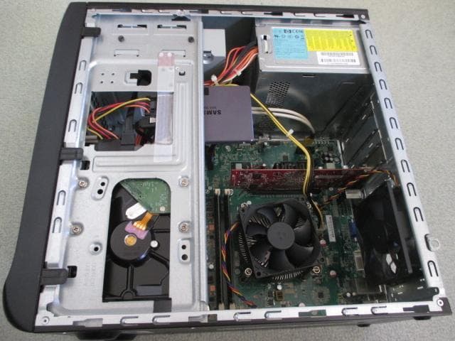 HP p6-2170 i7-2600 8GB SSD＋HDD グラボ Win10