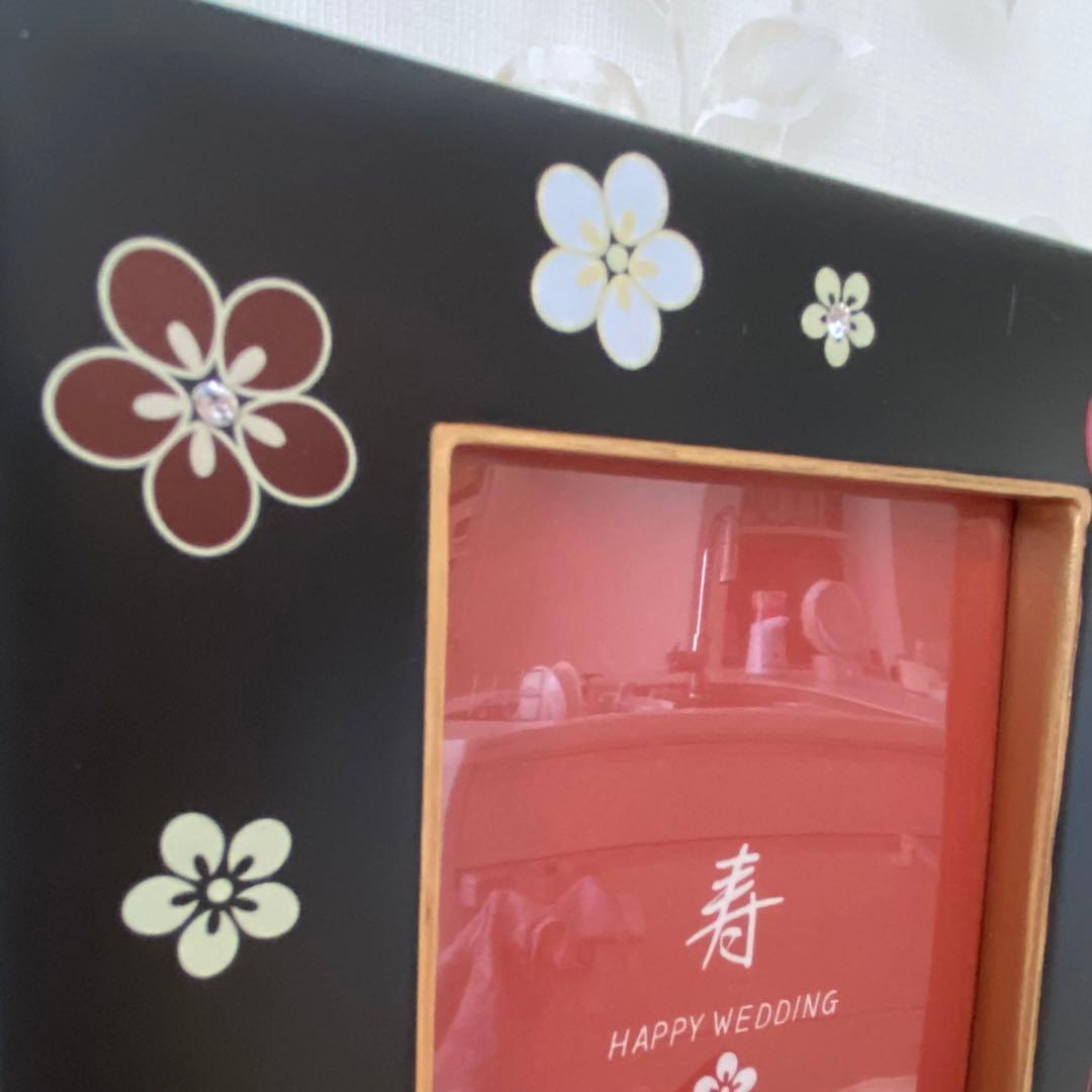 ディズニー　ブライダル　写真立て　フォトスタンド　フォトフレーム　和風　和モダン