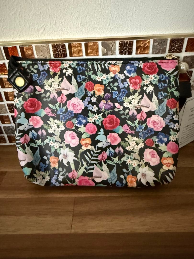 【未使用】アフタヌーンティー Alice✨バッグ ポーチ ディズニー 近沢レース