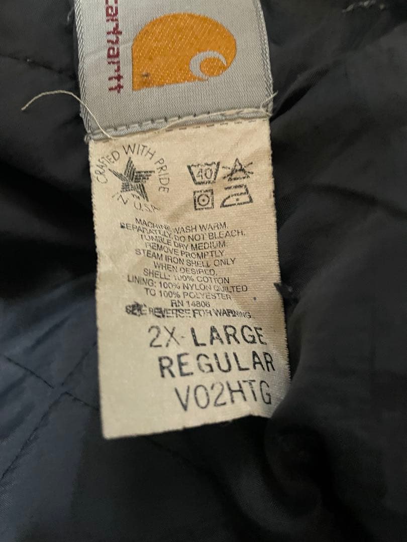 ゆ*う様 Carhartt ダックベスト メキシコ製