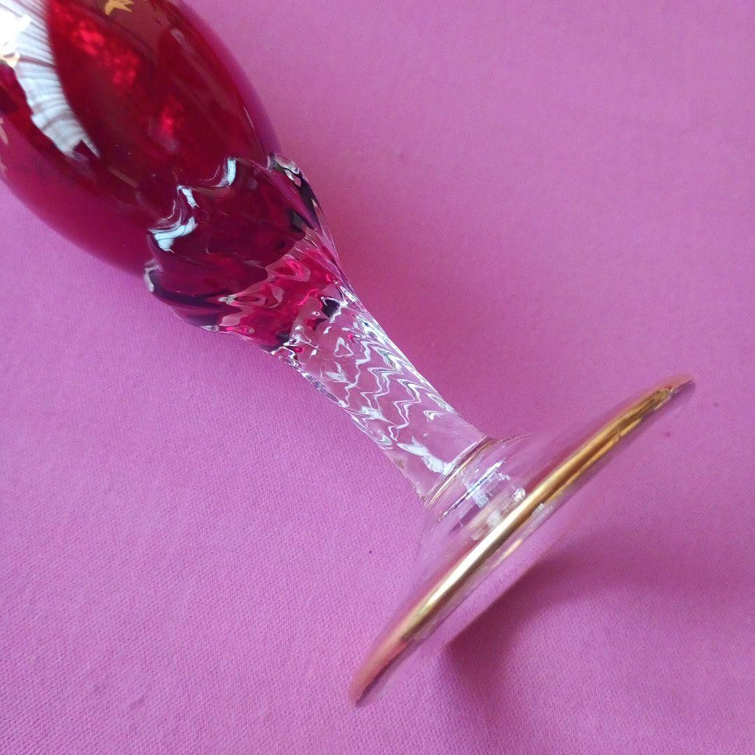 ラグーナ•ムラノ•グラス　未使用品 インテリア　一輪挿し