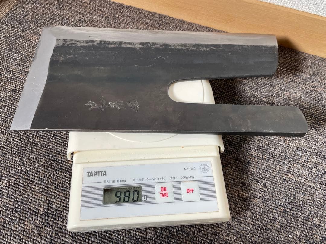 蕎麦切り包丁　忠房　27cm