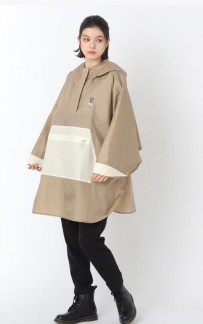 【専用】POLO ラルフローレン ポロベア　レインポンチョ ベージュ　雨具