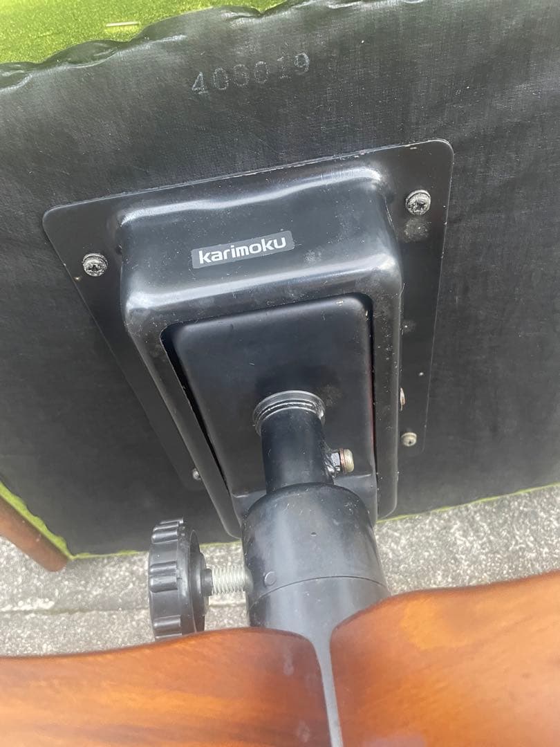 稀少/カリモク/コロニアル/デスクチェア/アームチェア/回転椅子/椅子/③