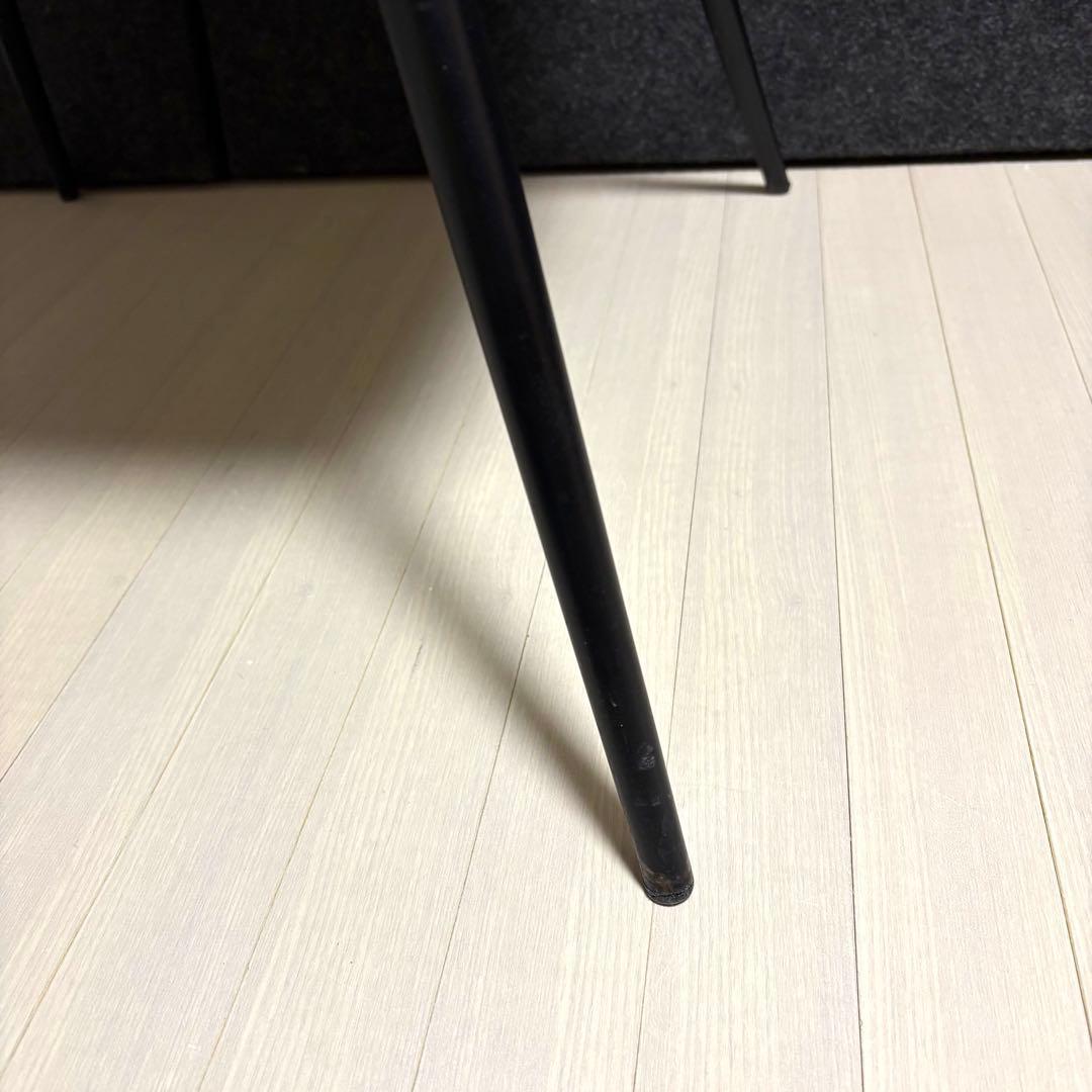 ヴィンテージ　革　レザー　ダイニングチェア　アイアン　スツール　本革　椅子