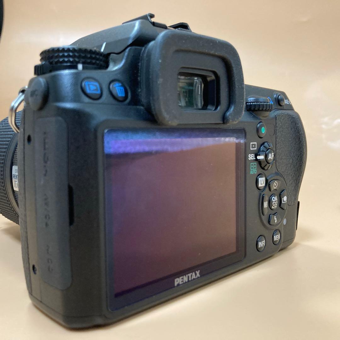 スマホ転送OKペンタックス K-x 一眼レフカメラ ホワイト SDカード付き
