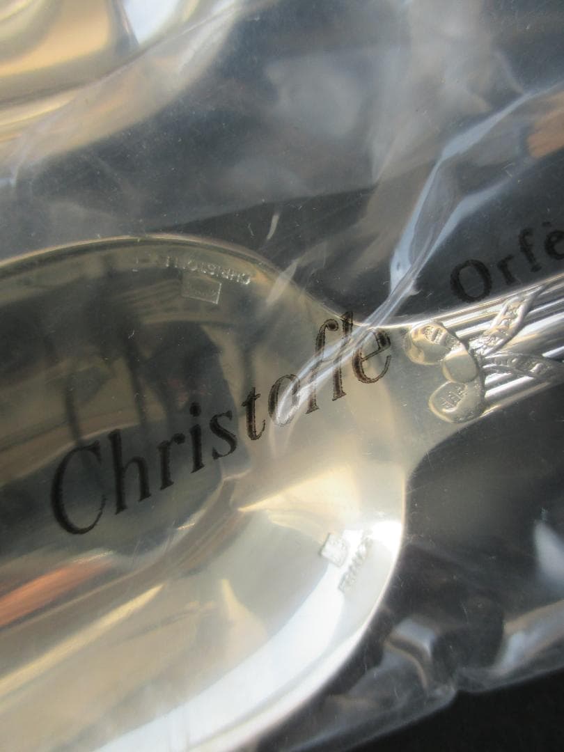 ponde568☆高級銀器クリストフルシルバー銀P　カトラリー3本です。