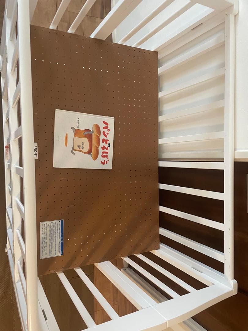 KATOJI ベビーベッド ミニサイズ送料込み 上下2段式 ホワイト