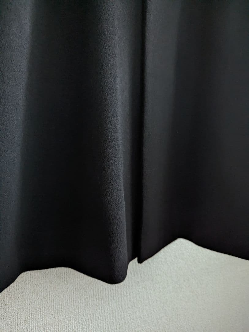 【美品】Galerie Vie カシミヤ100ウールコート黒 スタンドカラー