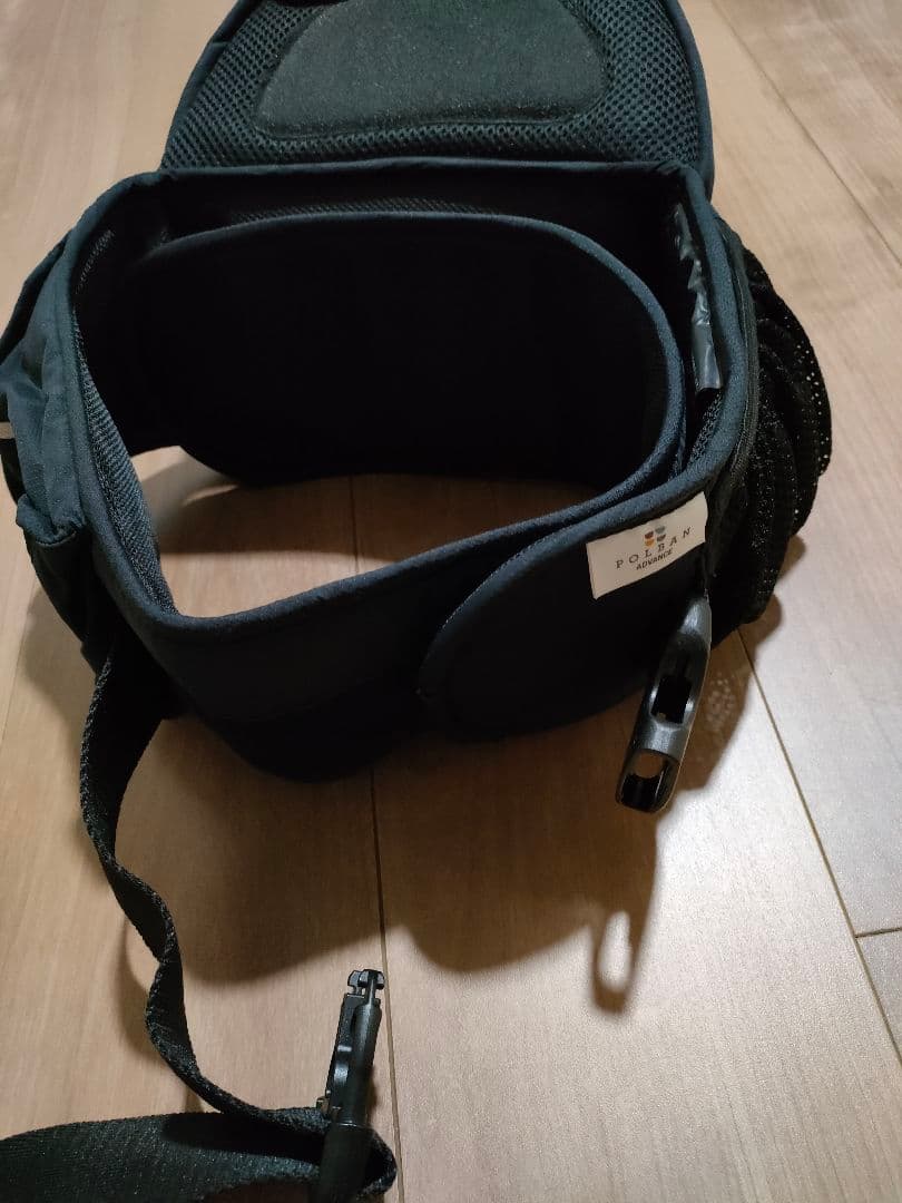 POLBAN　ポルバン ADVANCE アドバンス ヒップシート 抱っこ 黒色