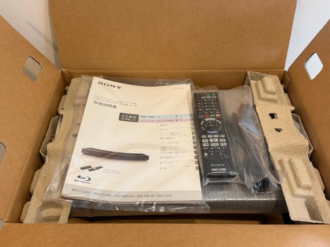 SONY BDZ-ET2200 ブルーレイレコーダー