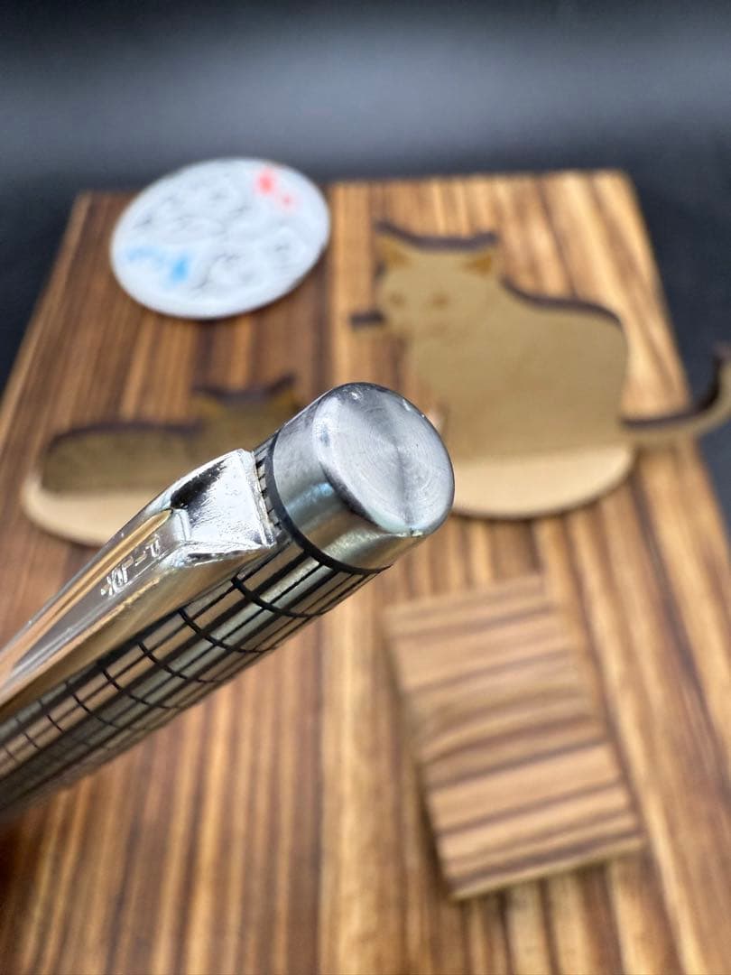 Pilot 万年筆 エリート 蝕刻 ショート 18K 画像要確認