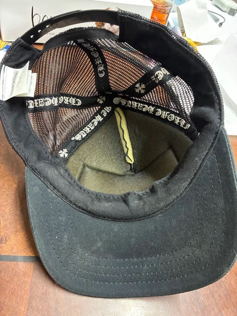 CHROME HEARTS クロムハーツ ブラック キャップ 帽子 正規品