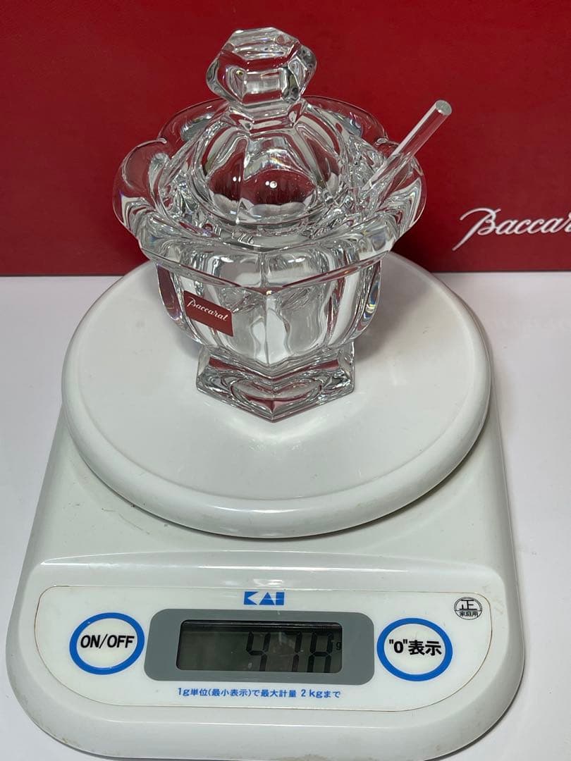 新品バカラ　BACCARAT ミズーリ　マスタードポット　シューガーポット　食器