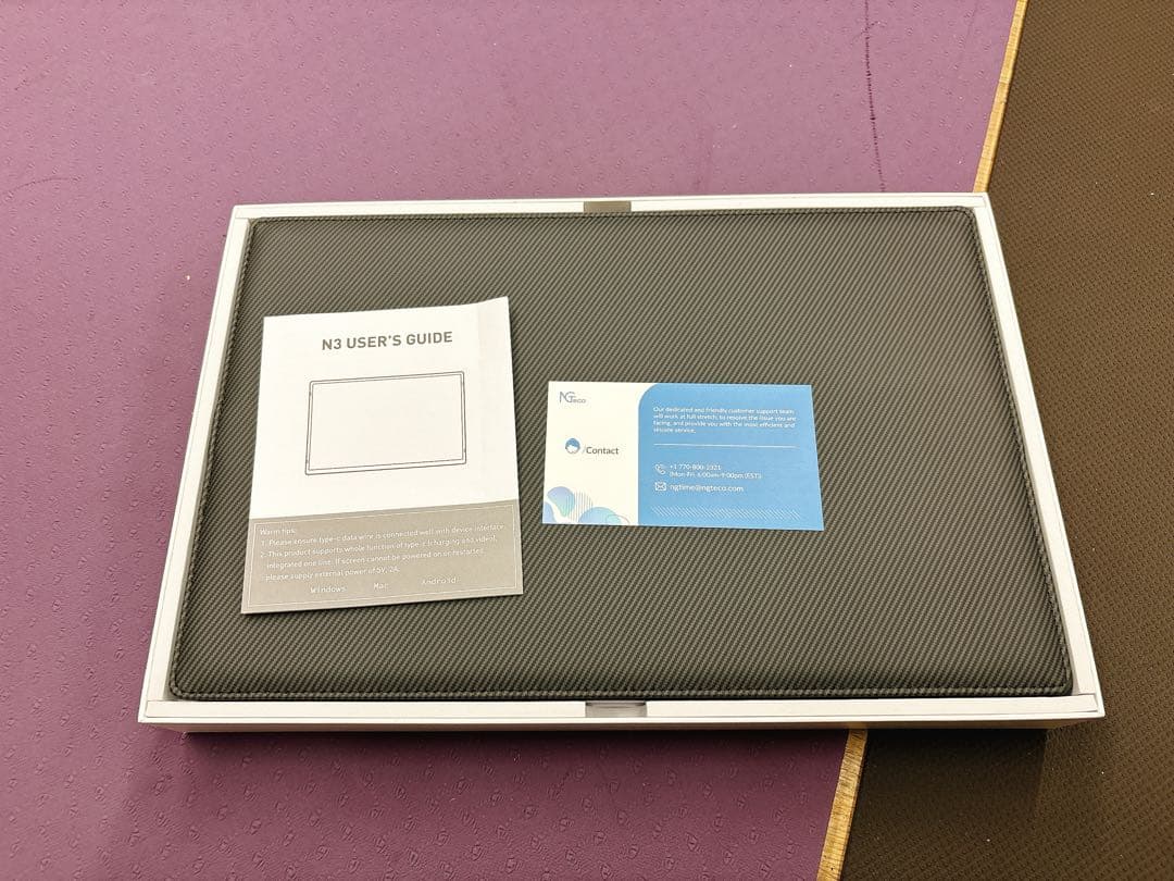 【NGTeco】N3 モバイルモニター 16インチ 1920×1200