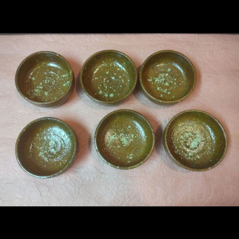 82Z218陶芸 茶道具陶芸 食器 水次 酒器 小皿 小鉢