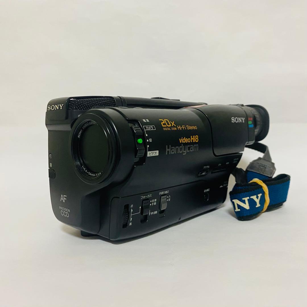 可動品　SONY Hi8 ビデオカメラ