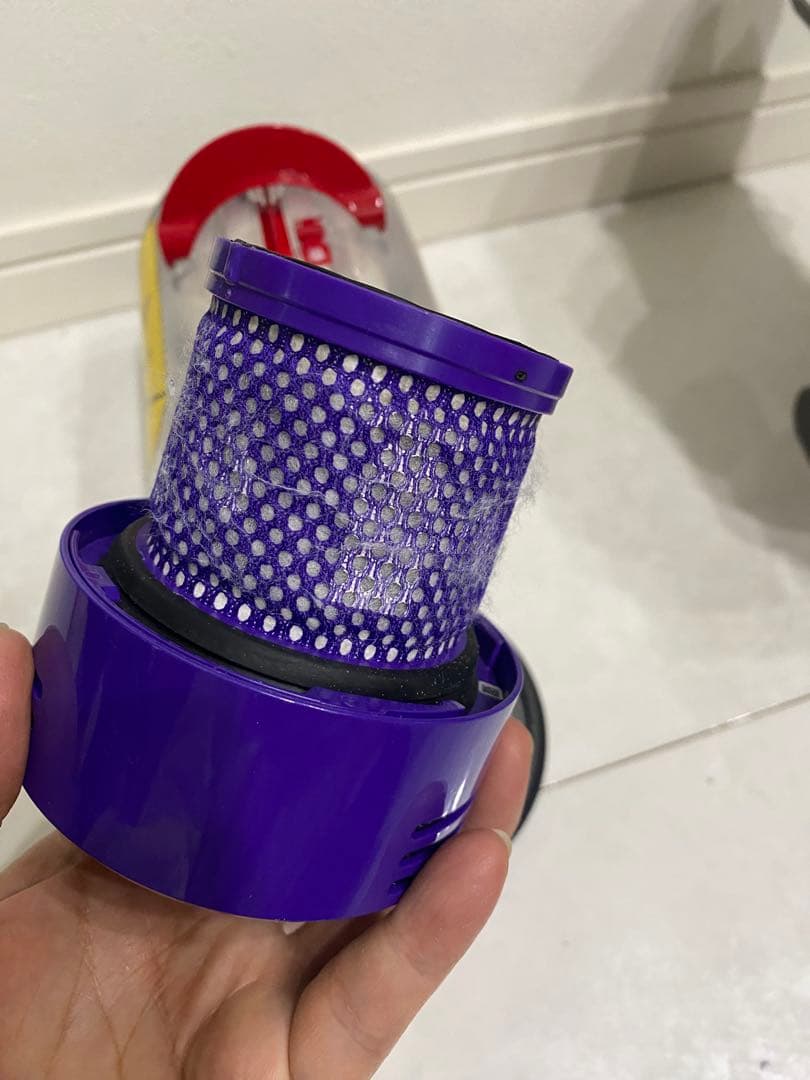 【分解清掃済動作品】ダイソン　SV12コードレスクリーナー本体のみ　純正品