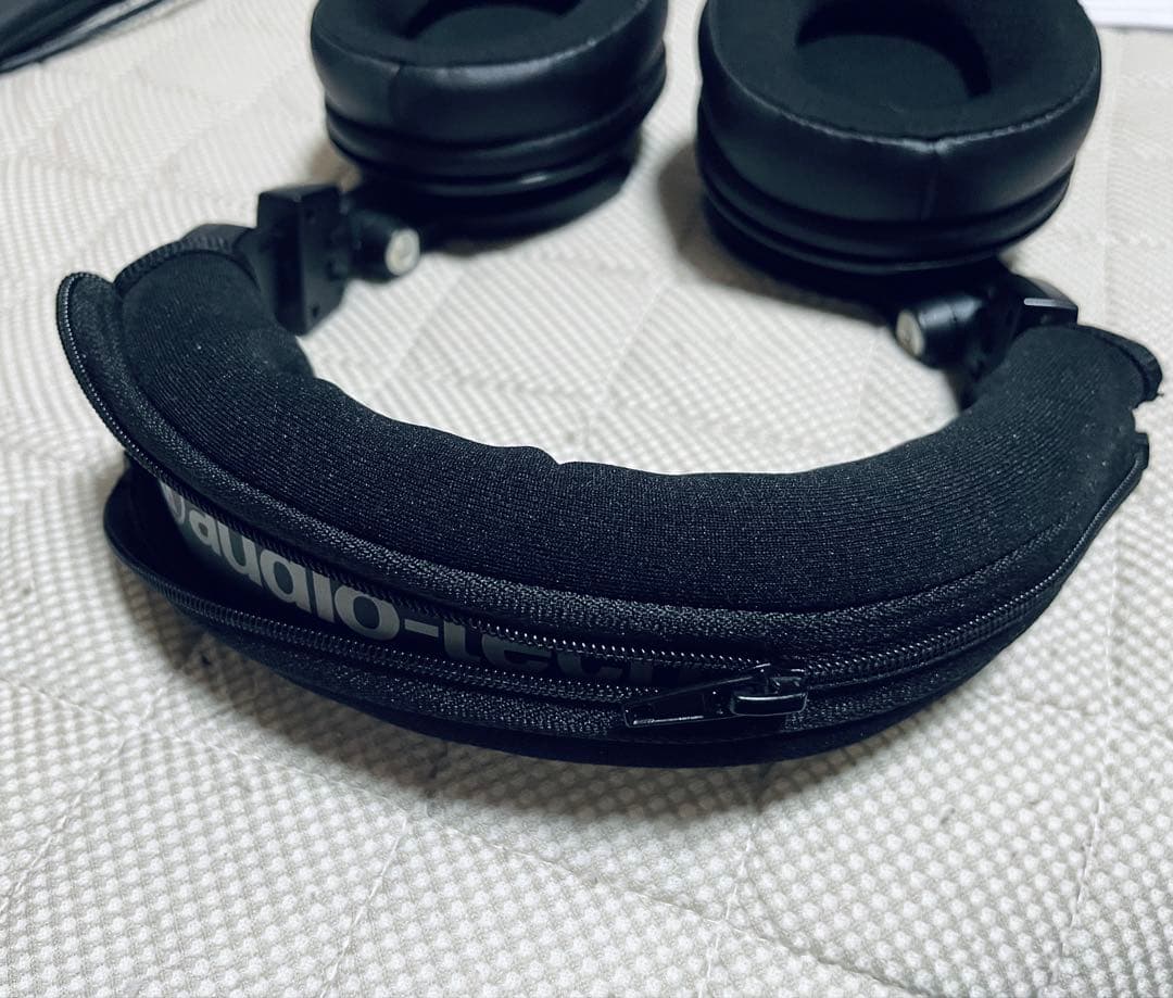 Audio-Technica ATH-M50x ヘッドホン イヤーパッド交換済