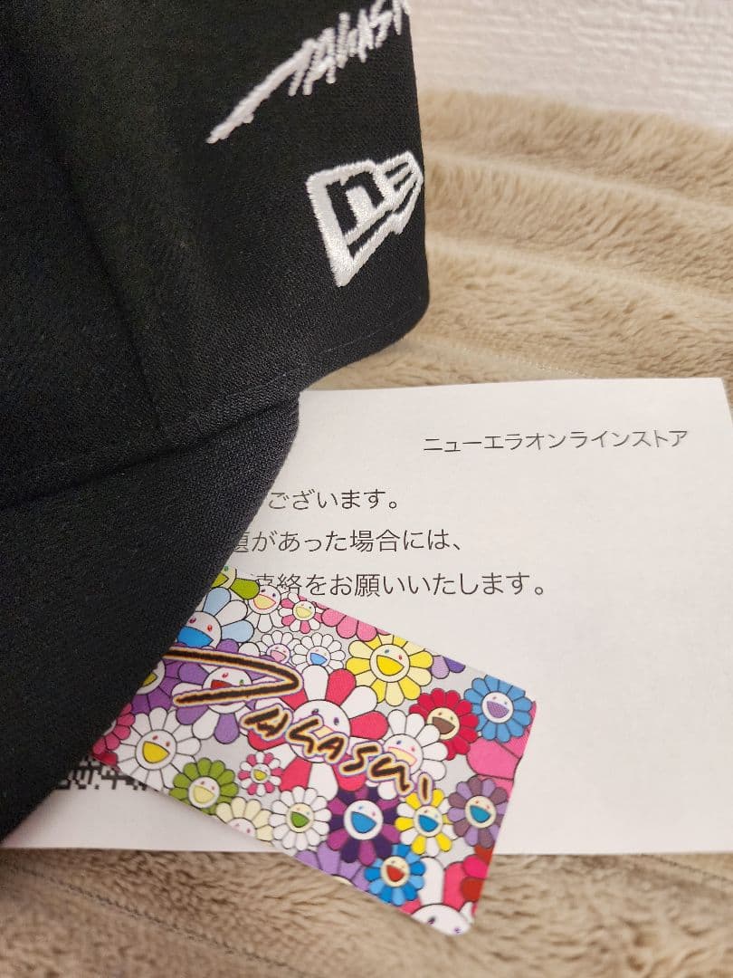 NEW ERA 村上隆 59FIFTY 花柄キャップ 7 1/4