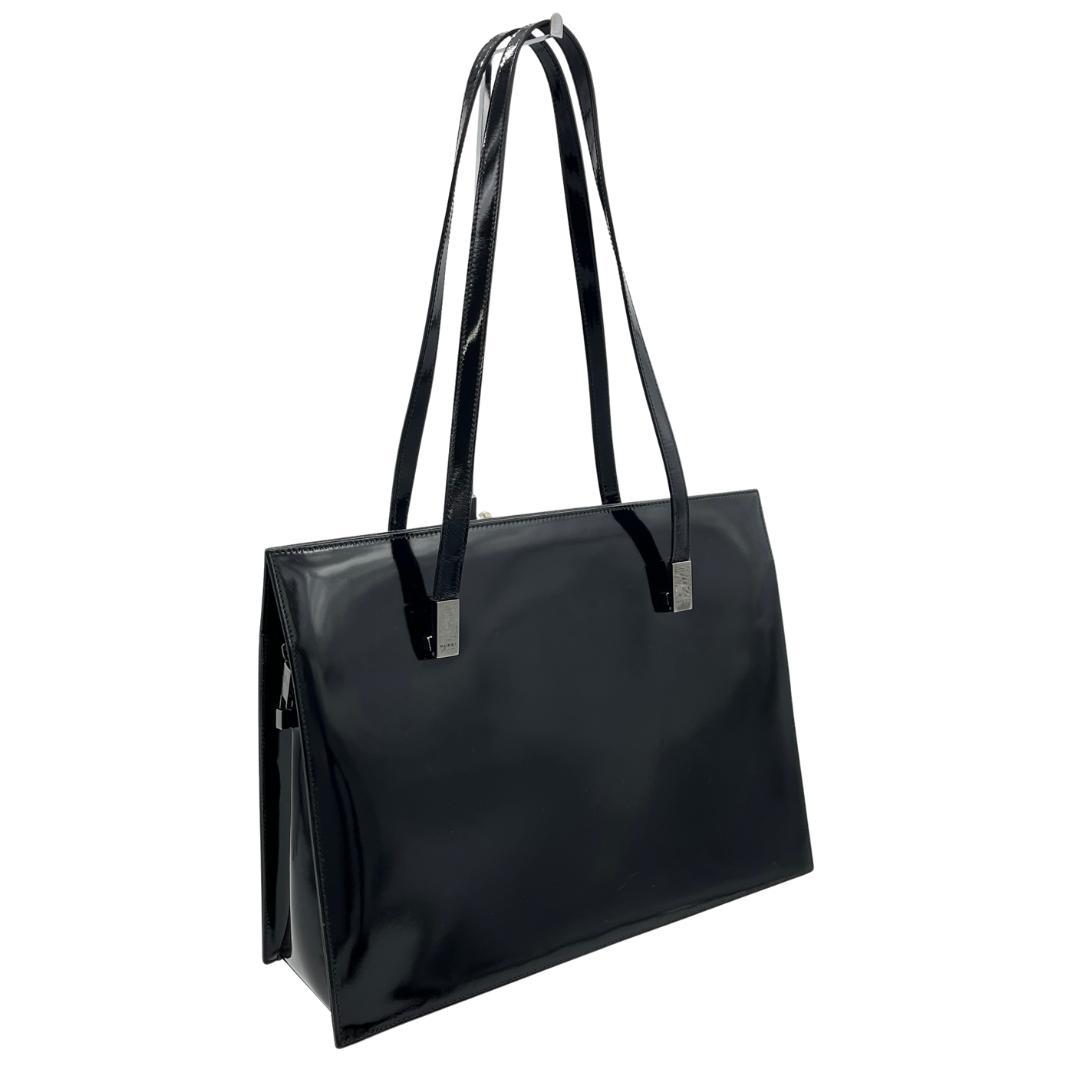 GUCCI グッチ パテントレザー トートバッグ エナメル