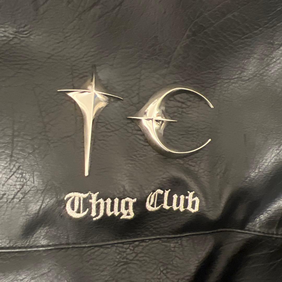 Thug Club サグクラブ ブラックダウンジャケット