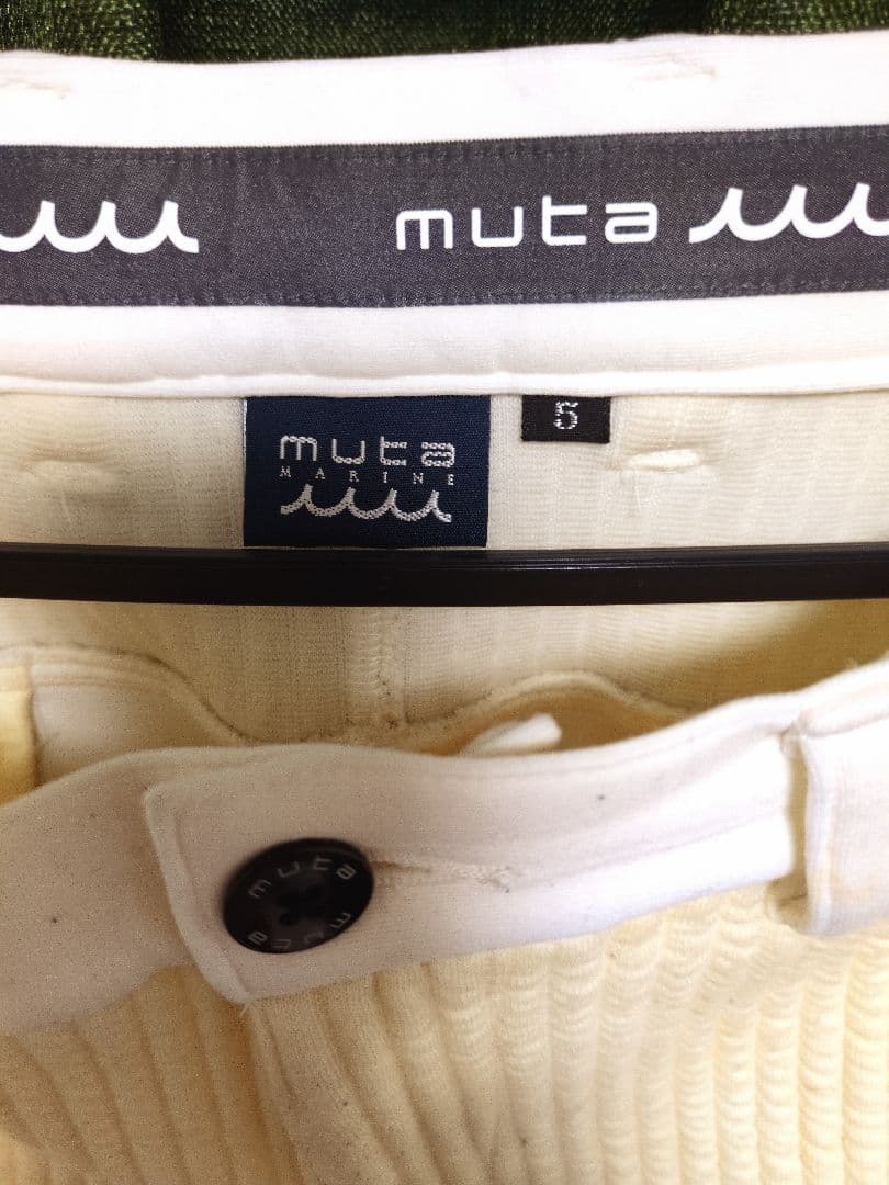 【ICHIRO】ムータマリンゴルフ　ストレッチ　切替しパンツ　サイズ5