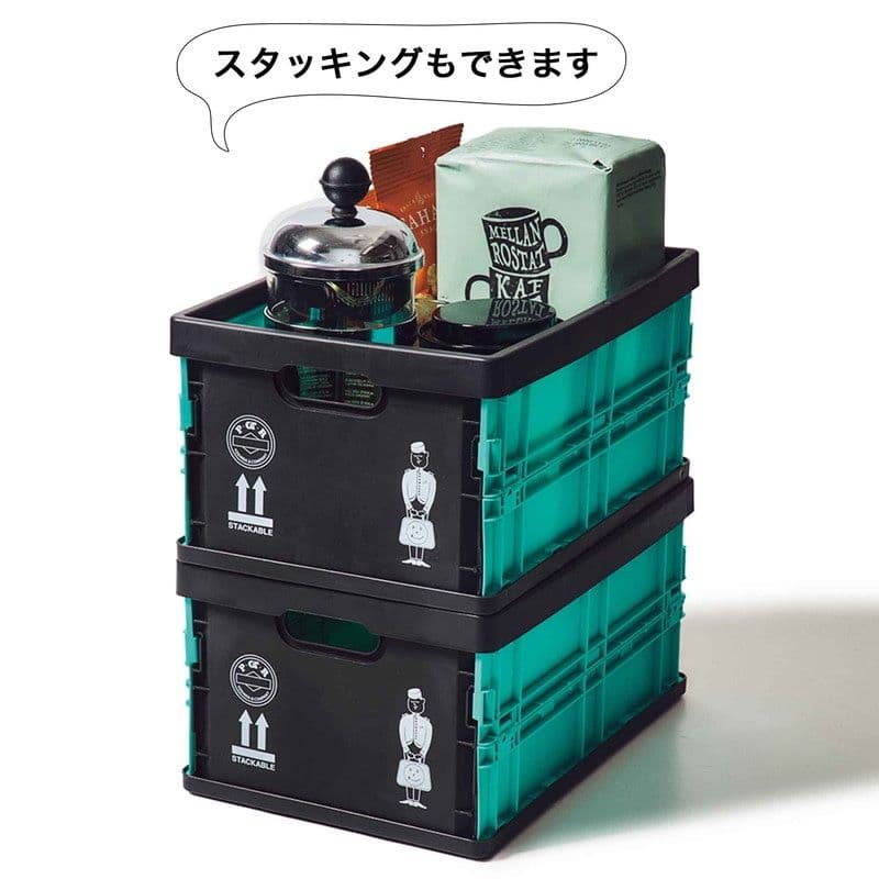 新品未使用 potr 折りたたみコンテナ 5個 雑誌の付録のみ 吉田カバン