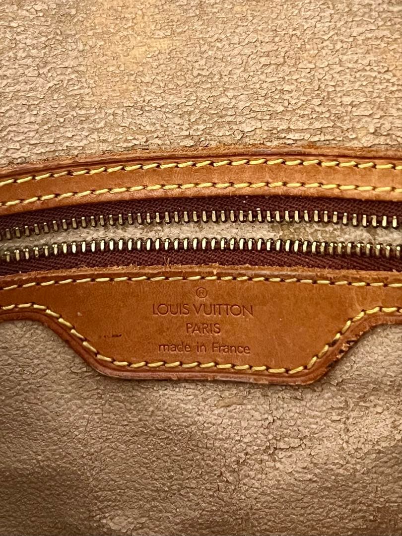 LOUIS VUITTON PM バケット ハンドバッグ ポーチ付 モノグラム