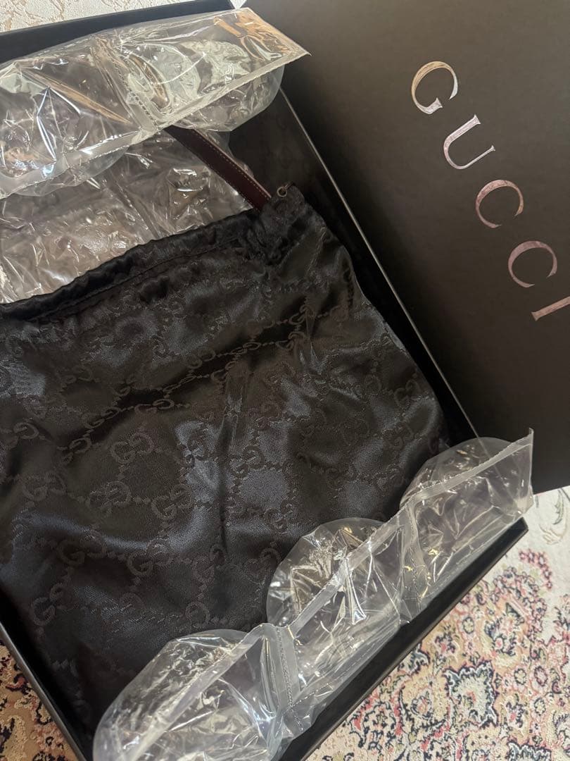 グッチ　パイソンジャッキーワンショルダーバッグ　ヘビ革