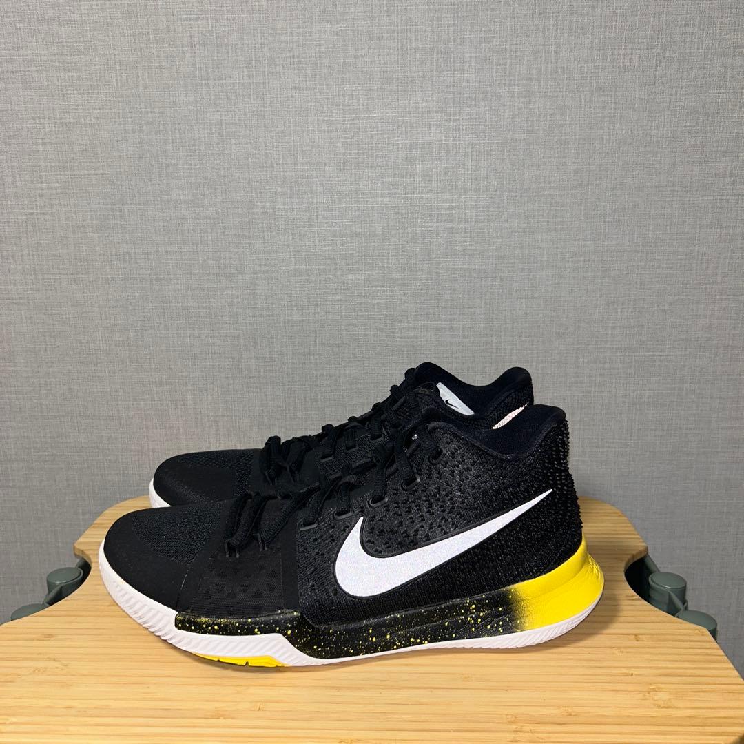 Kyrie3 カイリー3 バッシュ ブラック／イエロー9.5　激レア