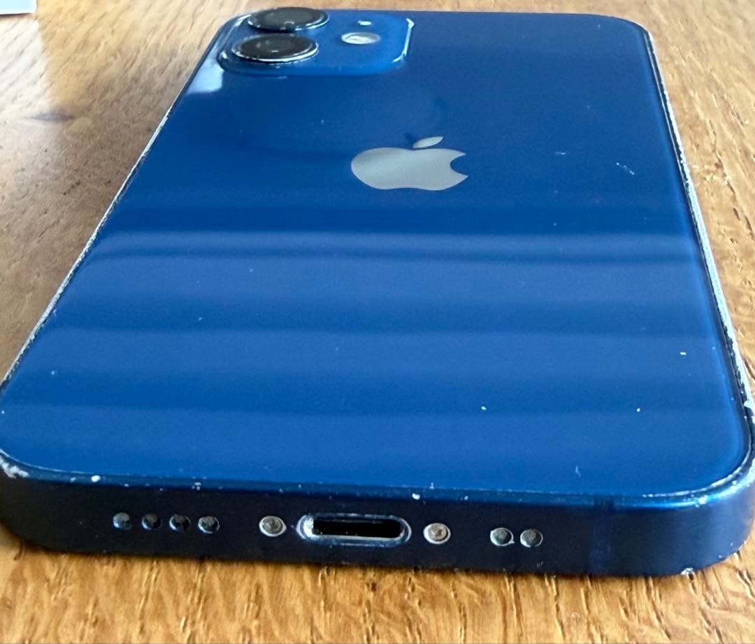 【64GB/動作確認済】iPhone 12mini 本体、箱 （ブルー）