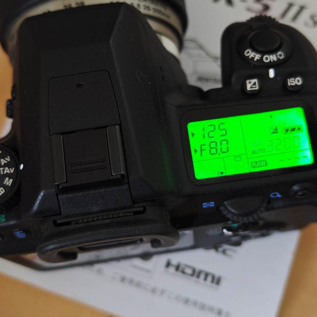 【動作確認済】 PENTAX K-5 IIs カメラ本体とズームレンズのセット