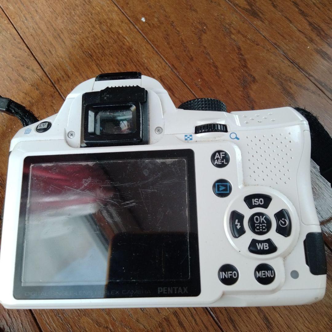 PENTAX K-30 デジタル一眼レフカメラ ホワイト　黒死病ジャンク品
