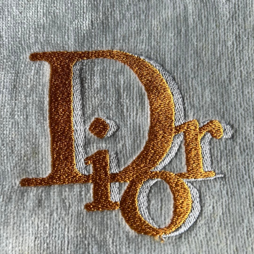 ChristianDior ロゴ刺繍　大判スポーツタオル　2色セット