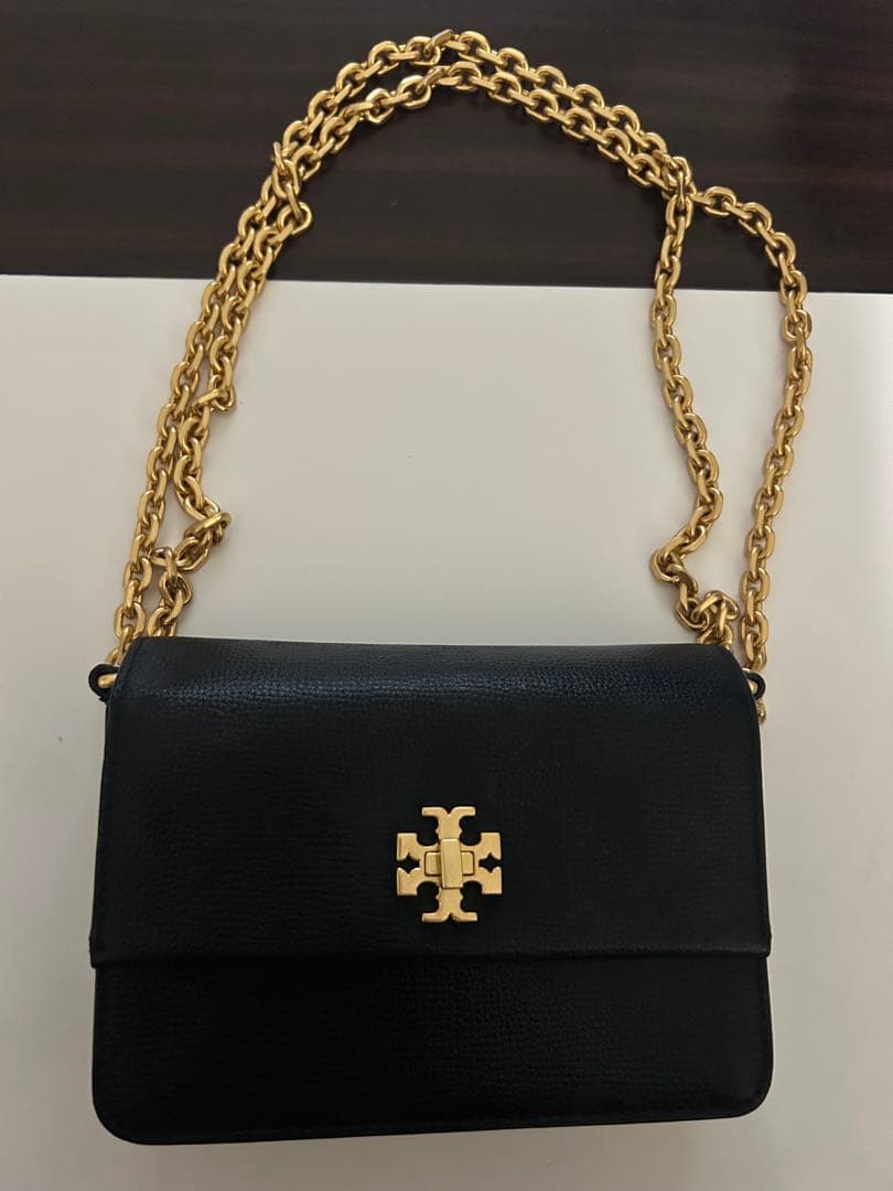 TORY BURCHトリーバーチ チェーン ショルダーバッグ ブラック 2way