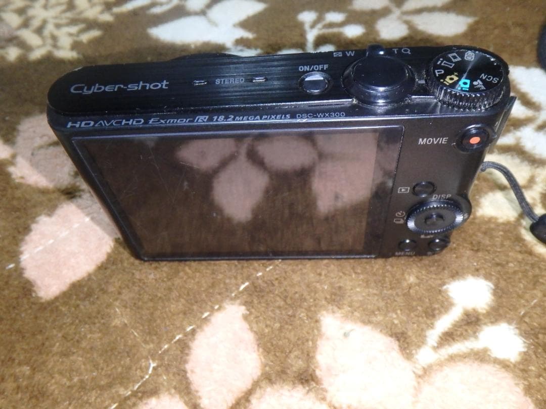 動作品 SONY DSC-WX300 デジタルカメラ 難あり