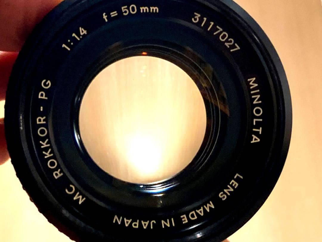 ★ミノルタ srt ★ロッコールf1.4★完動品＊美品＊初期保証★作例多数！