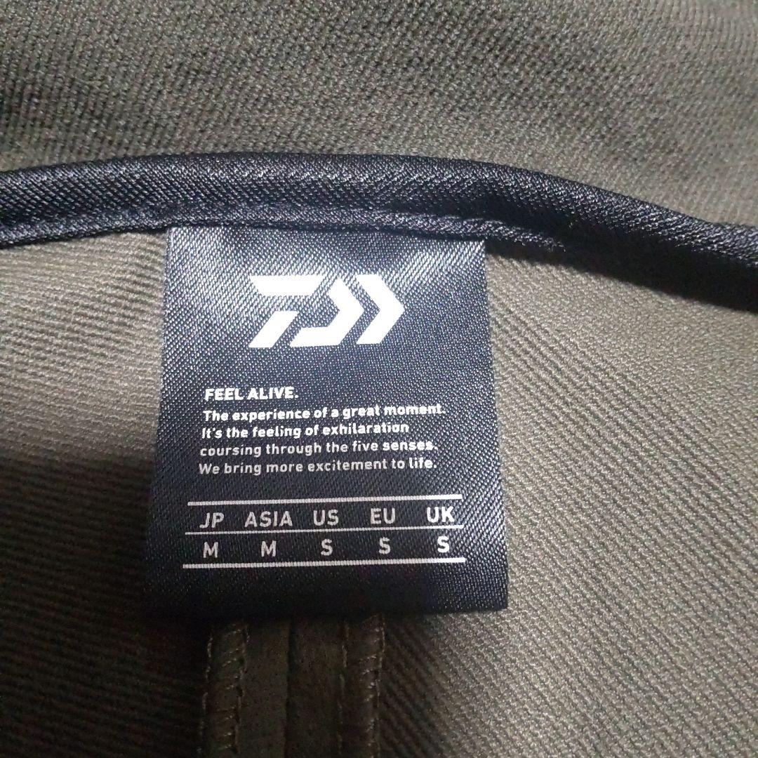 ダイワ フライポケットフーディージャケット Mサイズ アッシュオリーブ