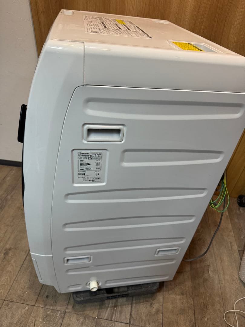 SHARP ドラム式洗濯乾燥機 ES-S7D 7kg 動作確認済 送料込